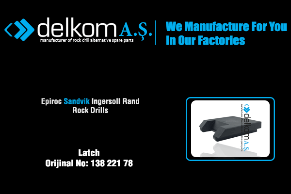 Latch Rock Drill Spare Parts