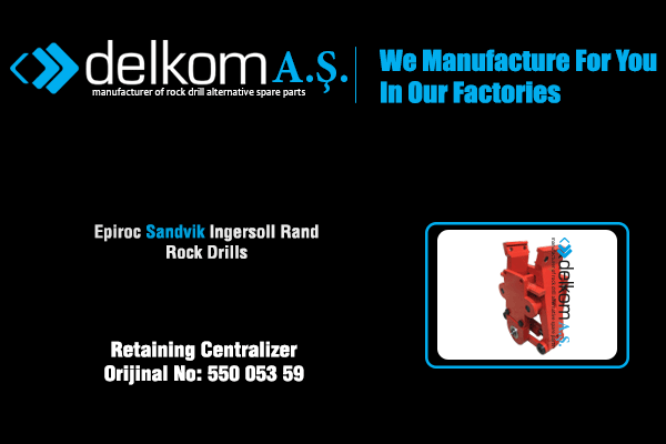 Retaining Centralizer Rock Drill Spare Parts