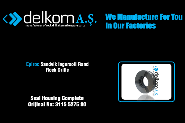 Seal Housing Complete Rock Drill Spare Parts