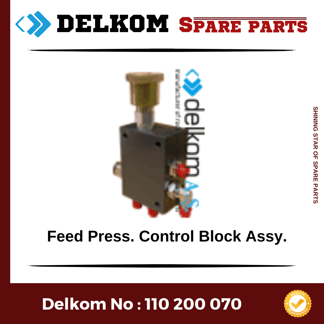 Feed Press. Control Block Assy.
