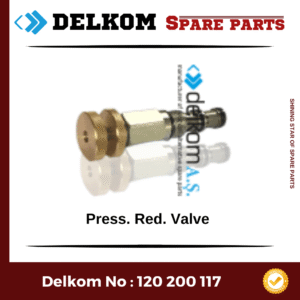 Press. Red. Valve