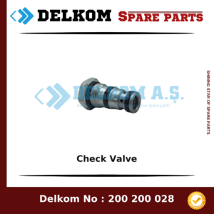 Epiroc Check Valve spare part, OEM 3217 8945 15
