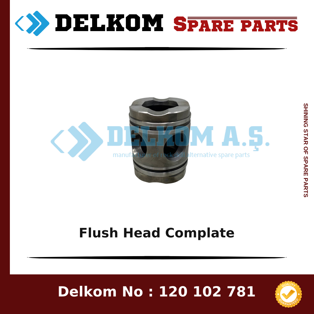 Epiroc Flush Head Complate spare part, OEM 3115 5572 82