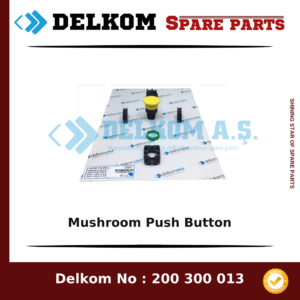Epiroc Mushroom Push Button spare part, OEM 3217 0012 35