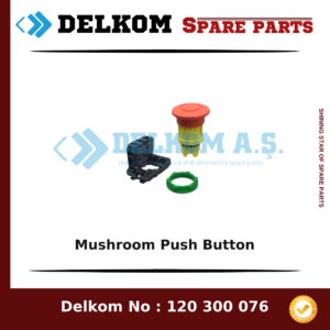 Epiroc Mushroom Push Button spare part, OEM 3217 0012 59