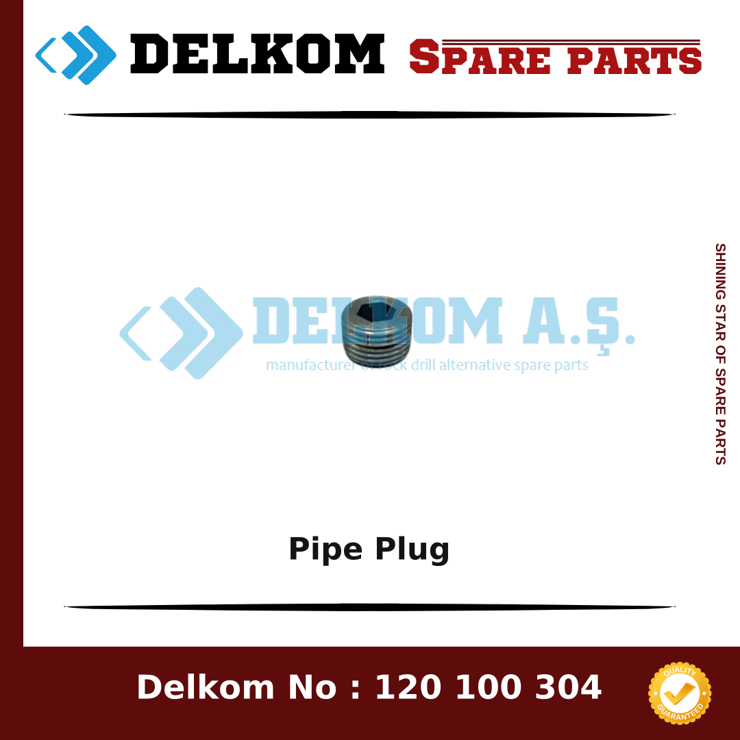 Epiroc Pipe Plug spare part, OEM 3115 1460 00