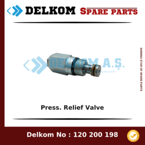 Epiroc Press. Relief Valve spare part, OEM 8231 1200 35