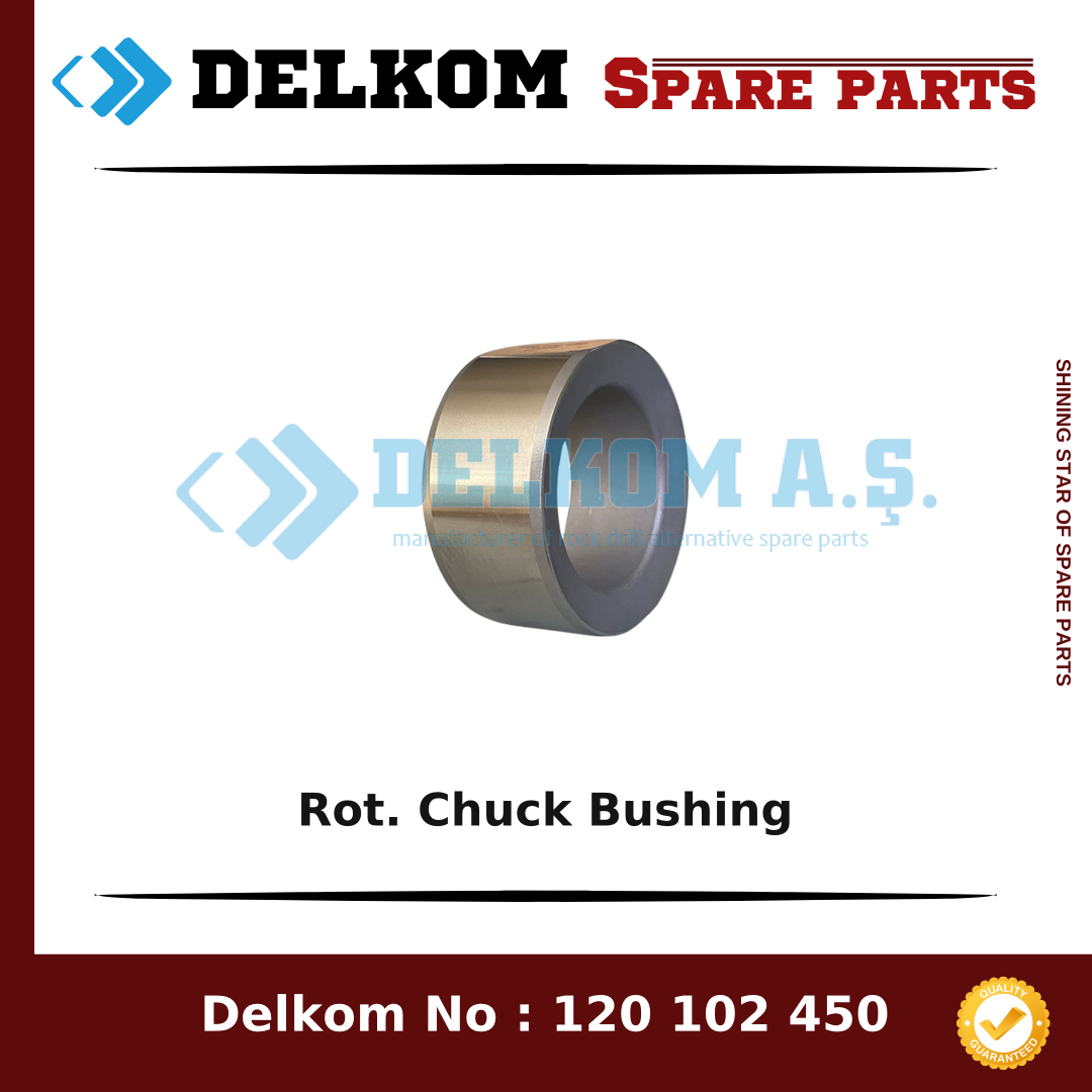 Epiroc Rot. Chuck Bushing spare part, OEM 3115 3568 00