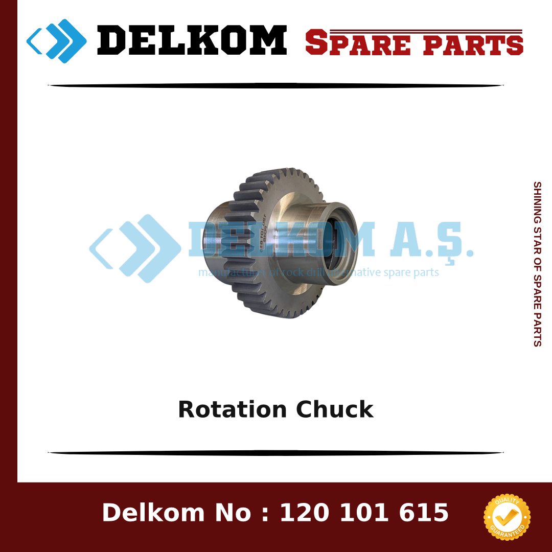 Epiroc Rotation Chuck spare part, OEM 3115 3262 00