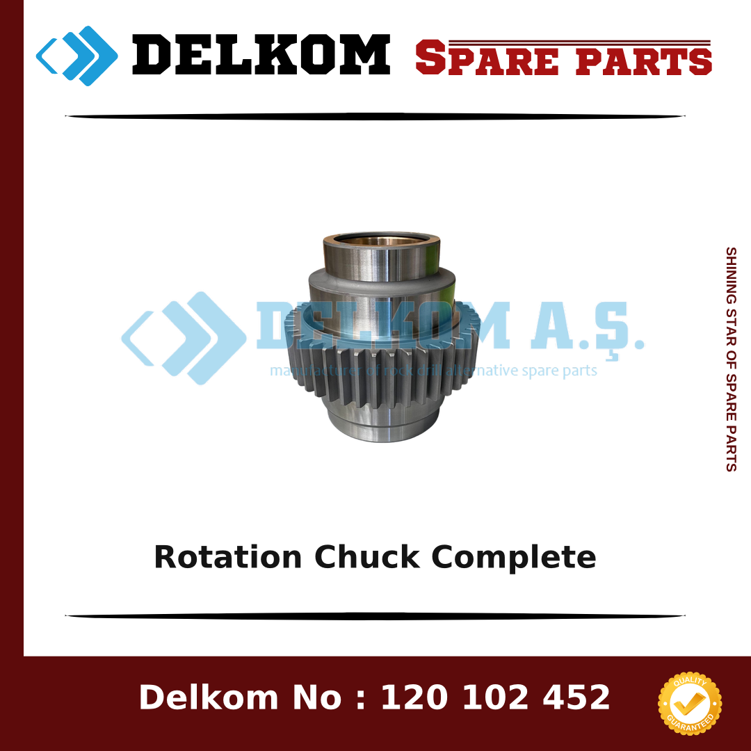 Epiroc Rotation Chuck Complete spare part, OEM 3115 5708 80