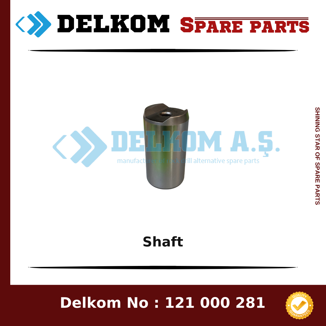 Epiroc Shaft spare part, OEM 5112 3037 00