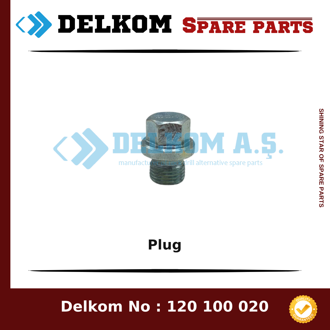 Atlas Copco Plug spare part, OEM 0686 4201 03