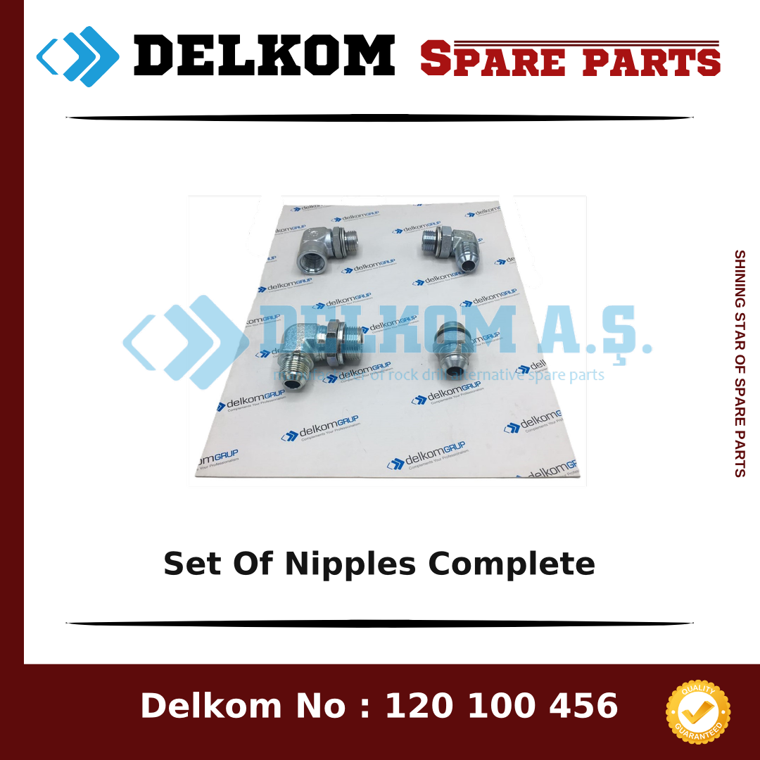 Atlas Copco Set Of Nipples Complete spare part, OEM 3115 1603 91