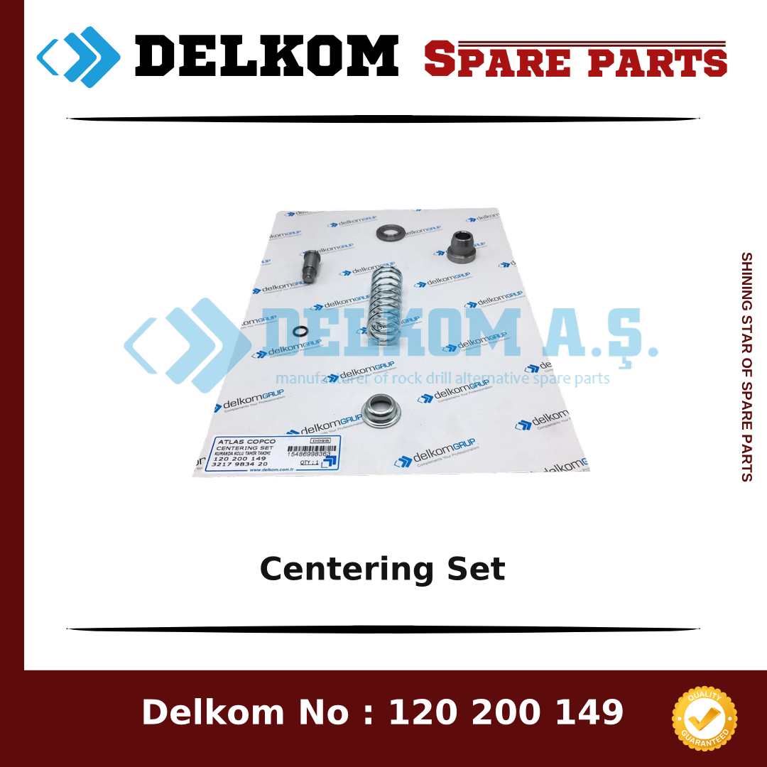 Epiroc Centering Set spare part, OEM 3217 9834 20