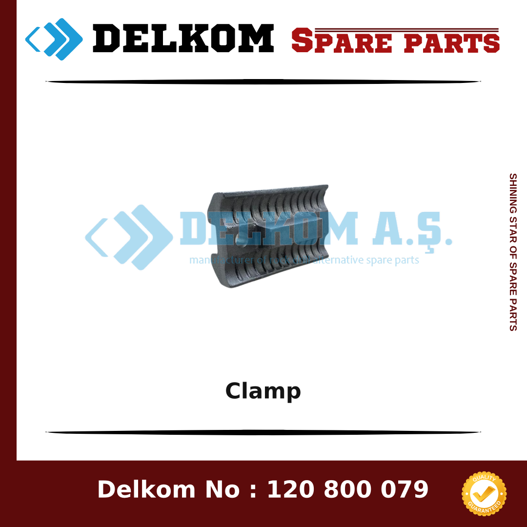 Epiroc Clamp spare part, OEM 3128 0783 85