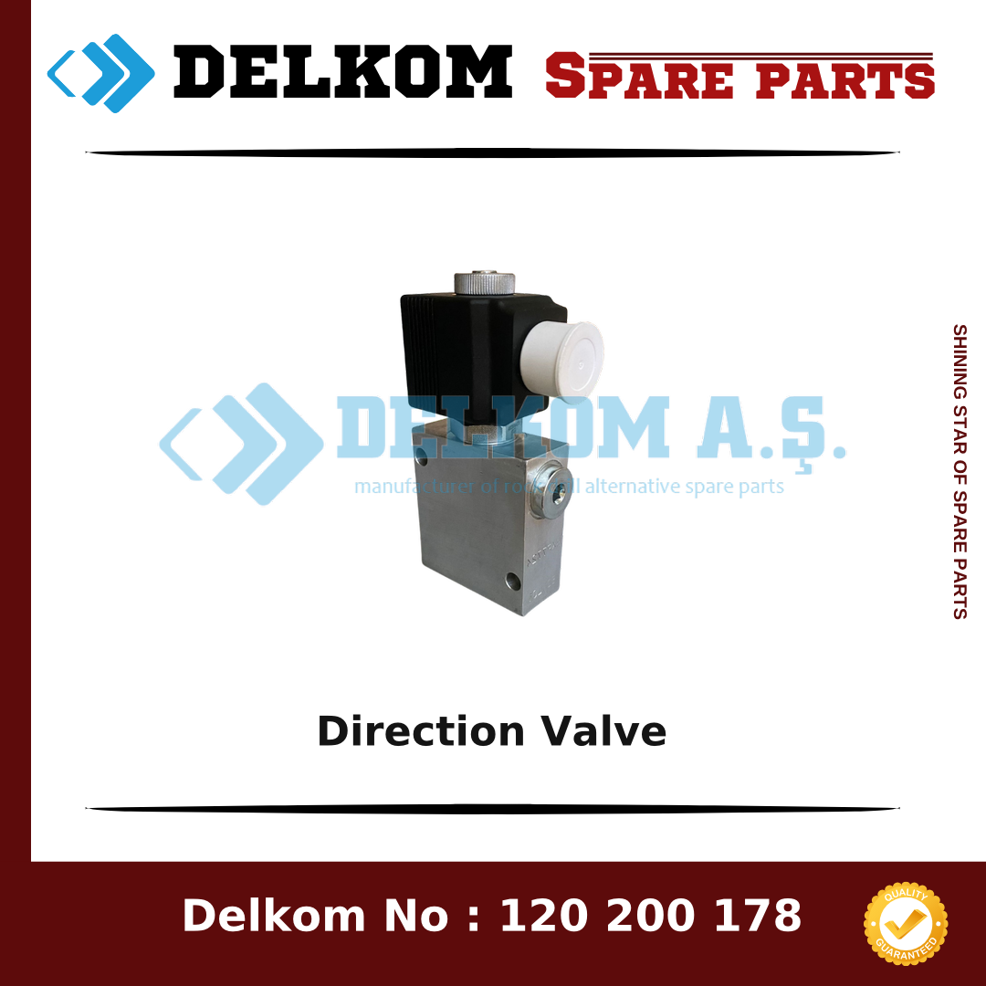 Epiroc Direction Valve spare part, OEM 9106 0630 14