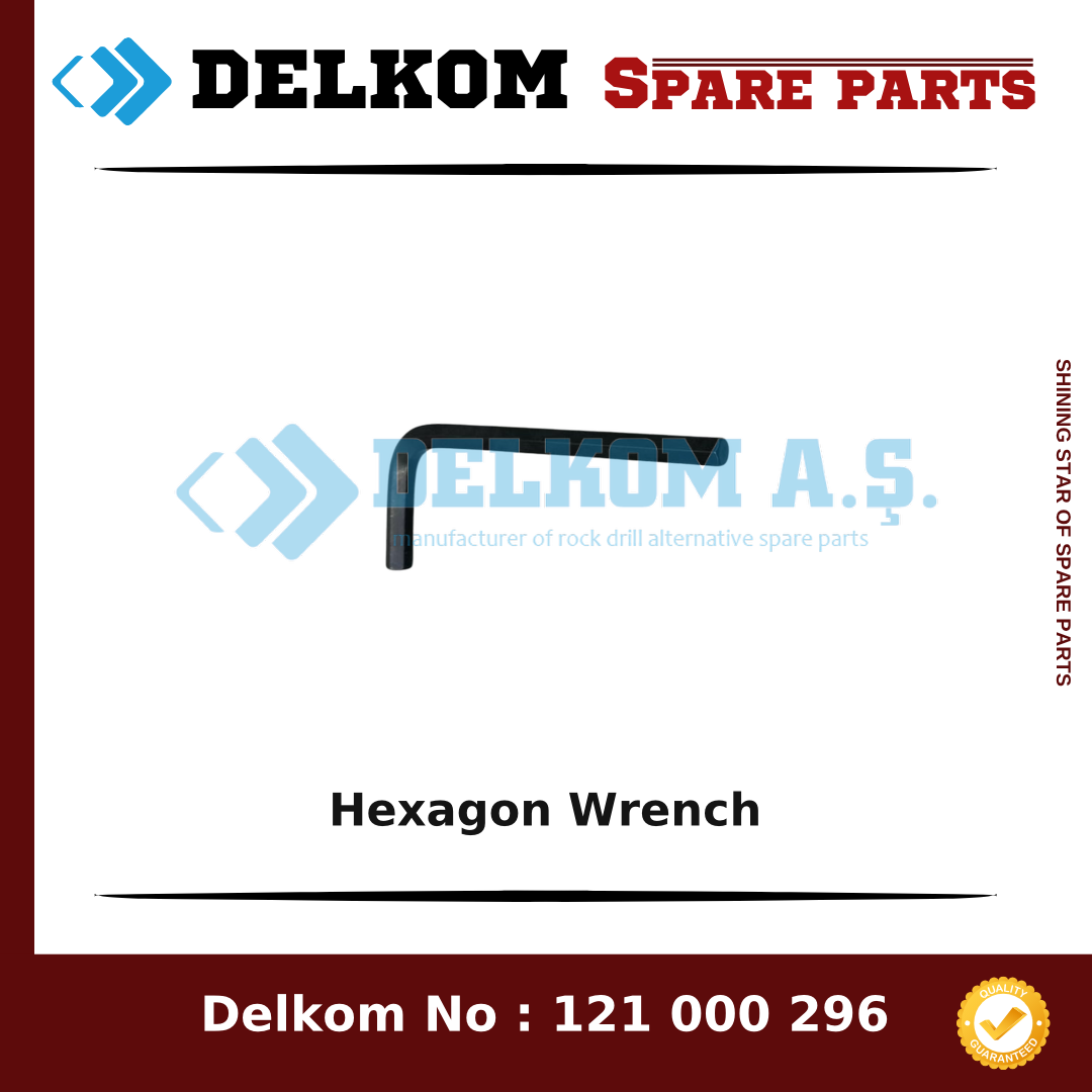Epiroc Hexagon Wrench spare part, OEM 3222 3144 96