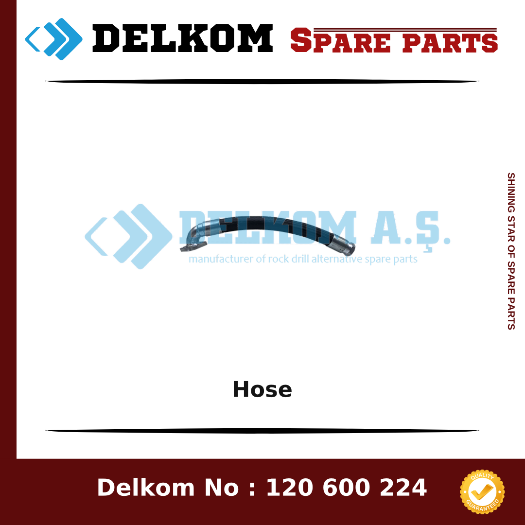 Epiroc Hose spare part, OEM 3222 3129 43