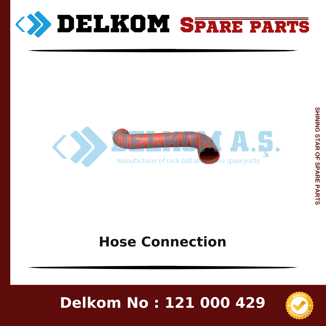 Epiroc Hose Connection spare part, OEM 3222 3350 23
