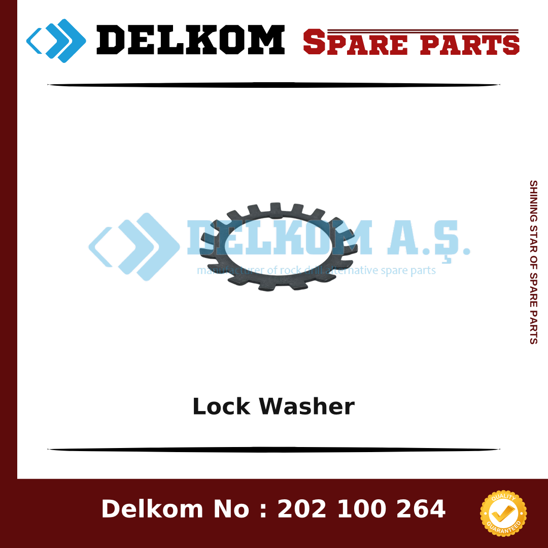 Epiroc Lock Washer spare part, OEM 514 411 60