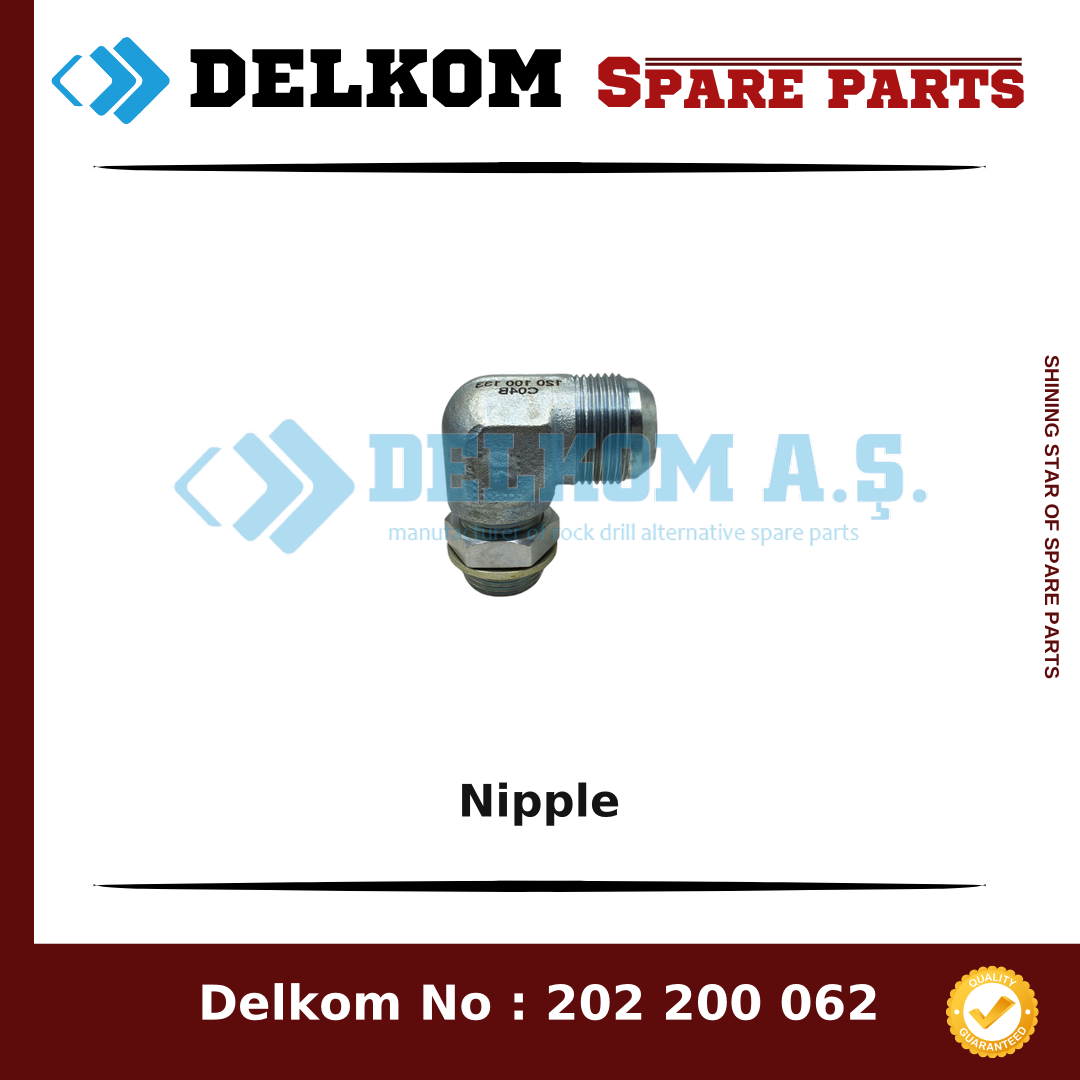 Epiroc Nipple spare part, OEM 3176 6568 00