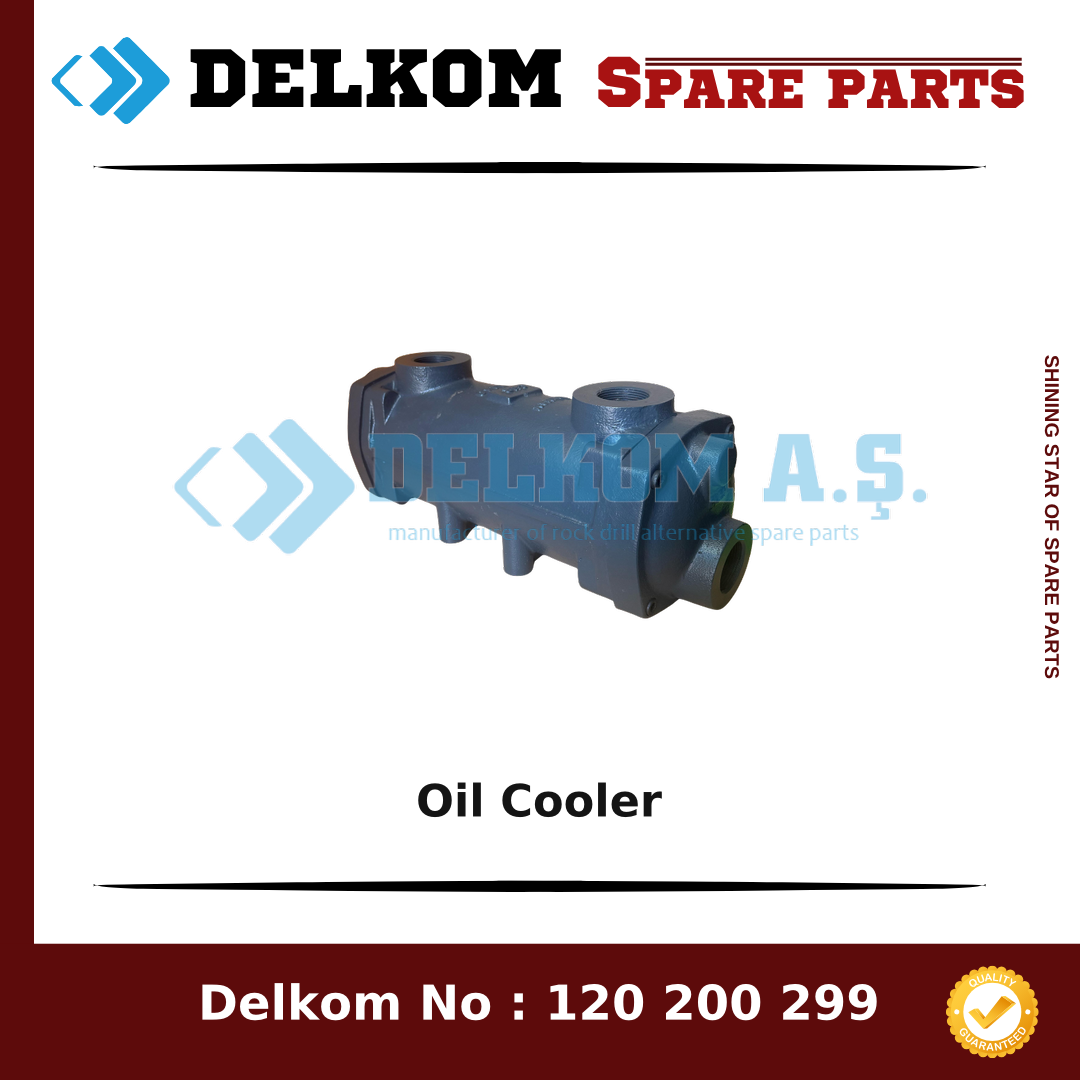 Epiroc Oil Cooler spare part, OEM 9106 1618 61
