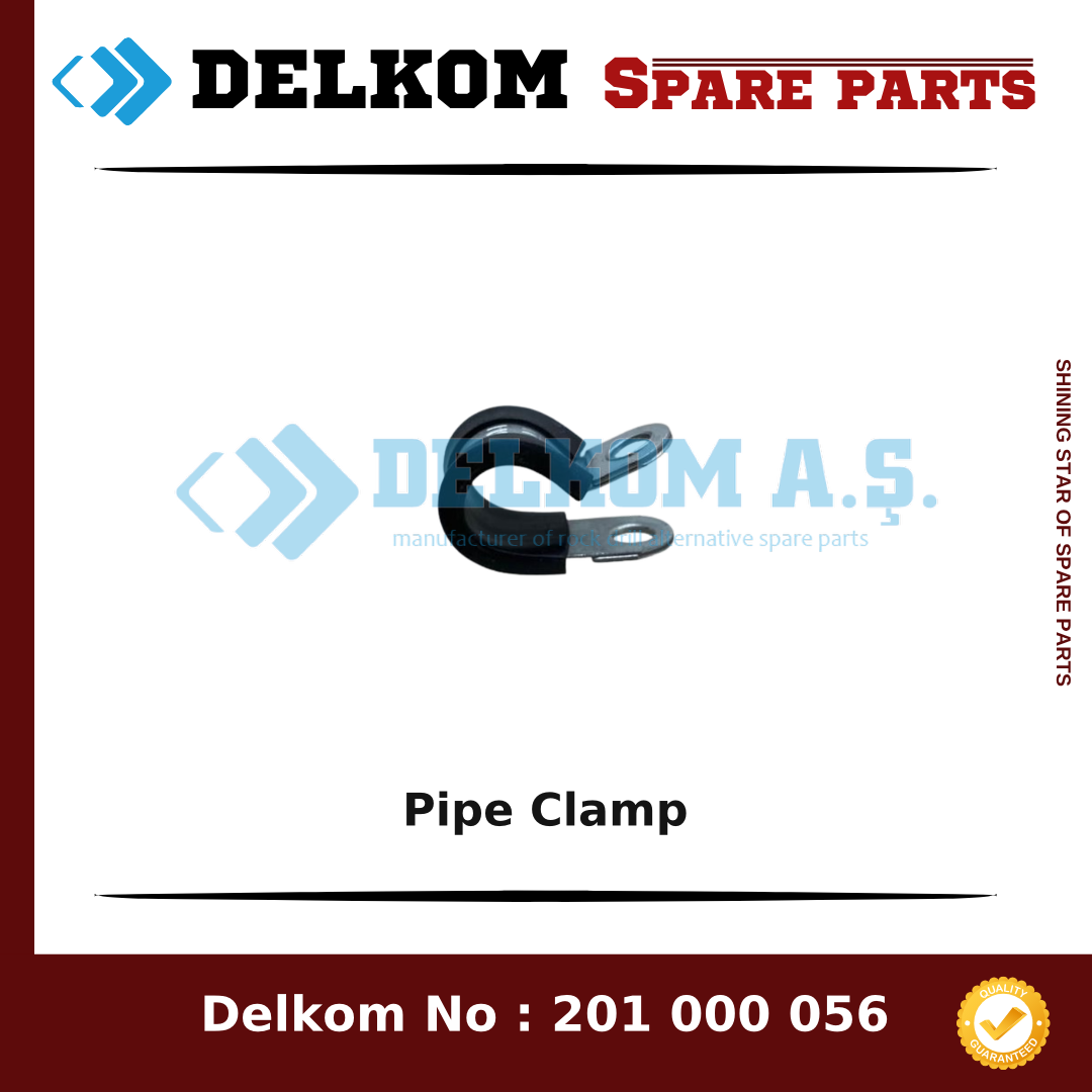 Epiroc Pipe Clamp spare part, OEM 0346 1002 03