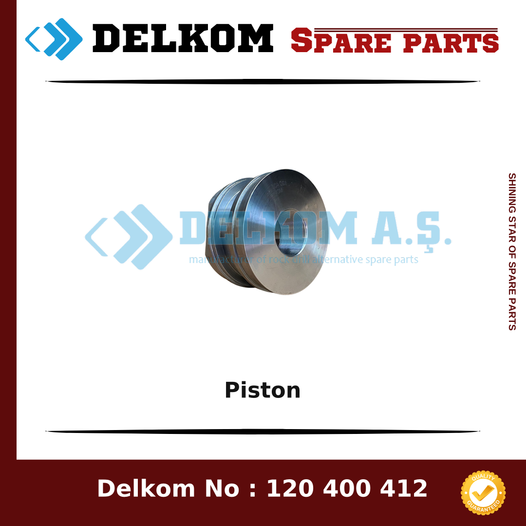 Epiroc Piston spare part, OEM 9122 5159 00