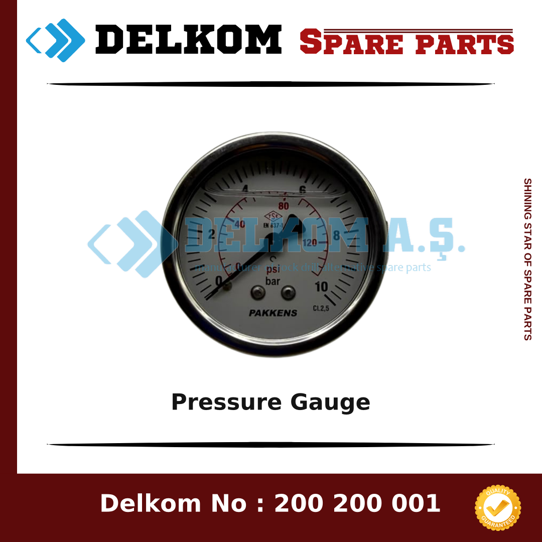 Epiroc Pressure Gauge spare part, OEM 3177 3032 00