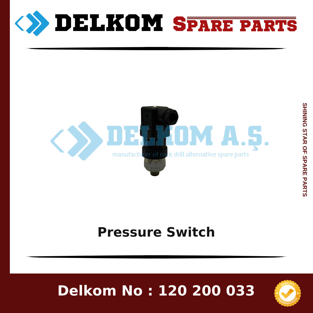 Epiroc Pressure Switch spare part, OEM 3222 3053 14