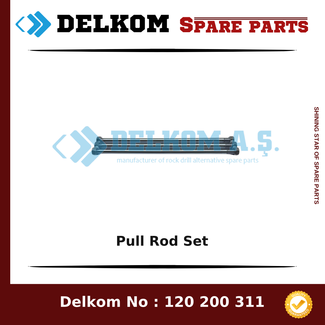 Epiroc Pull Rod Set spare part, OEM 3217 9834 01