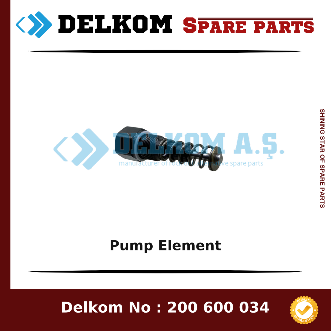 Epiroc Pump Element spare part, OEM 3222 3383 16