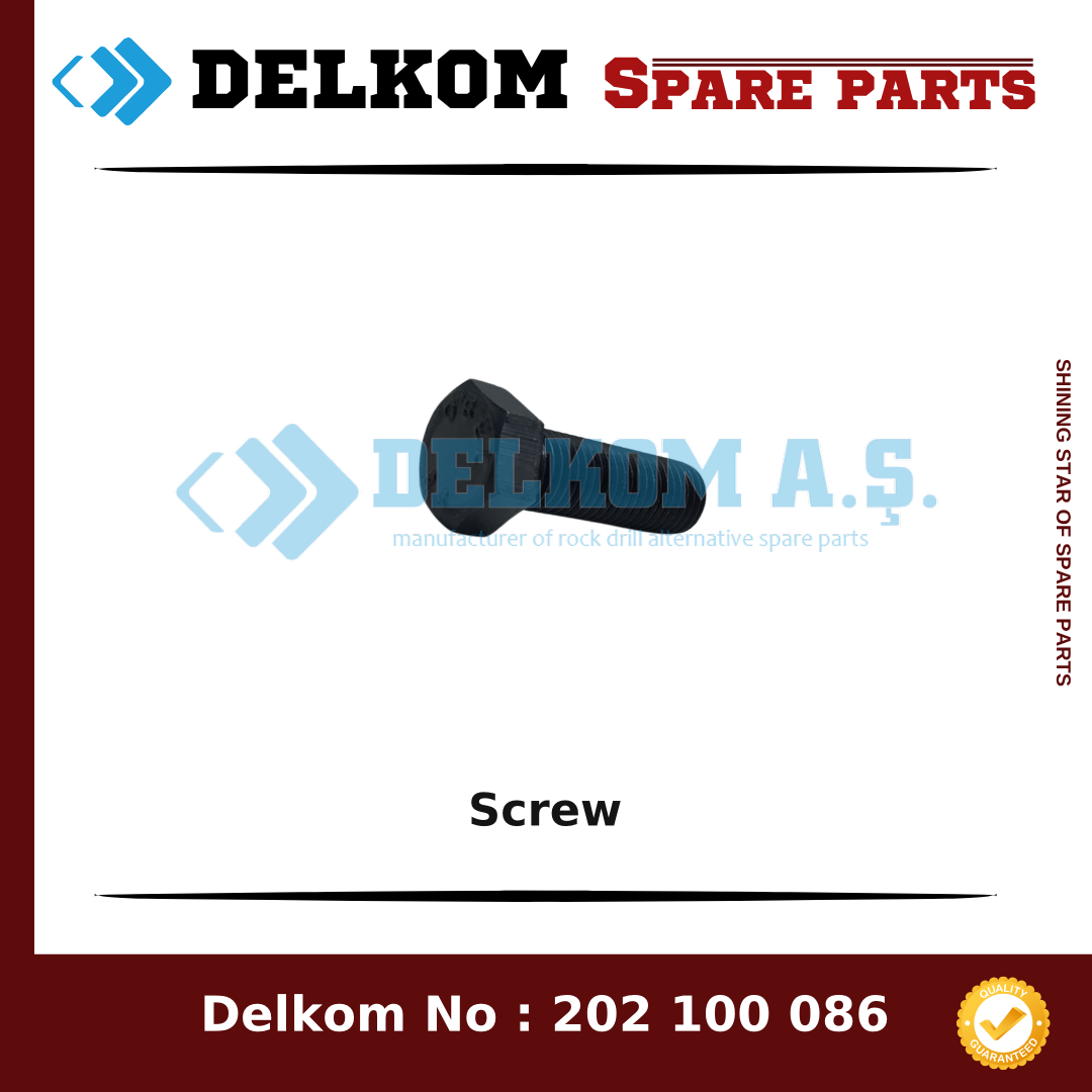 Epiroc Screw spare part, OEM 0147 1479 03