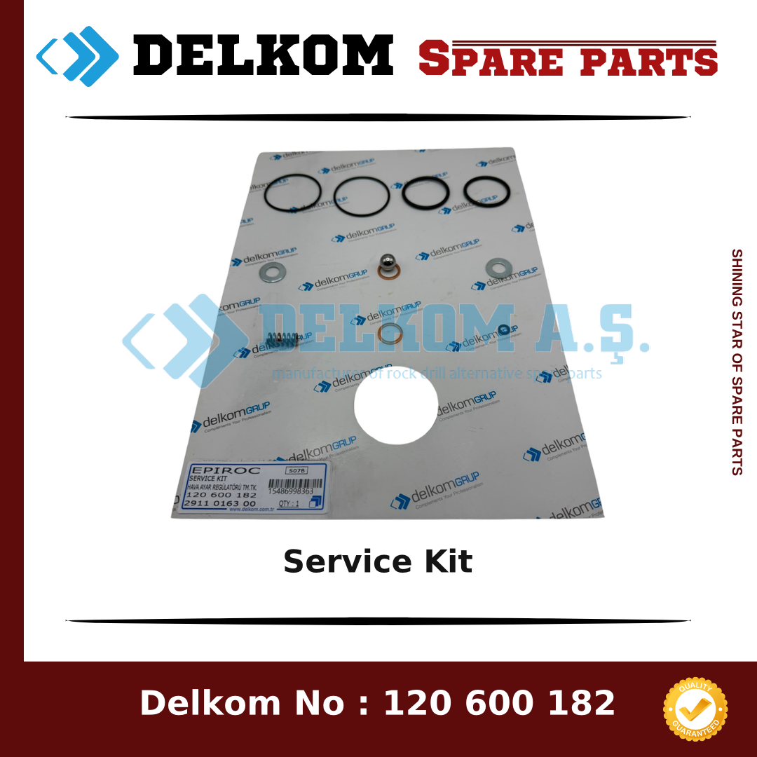 Epiroc Service Kit spare part, OEM 2911 0163 00