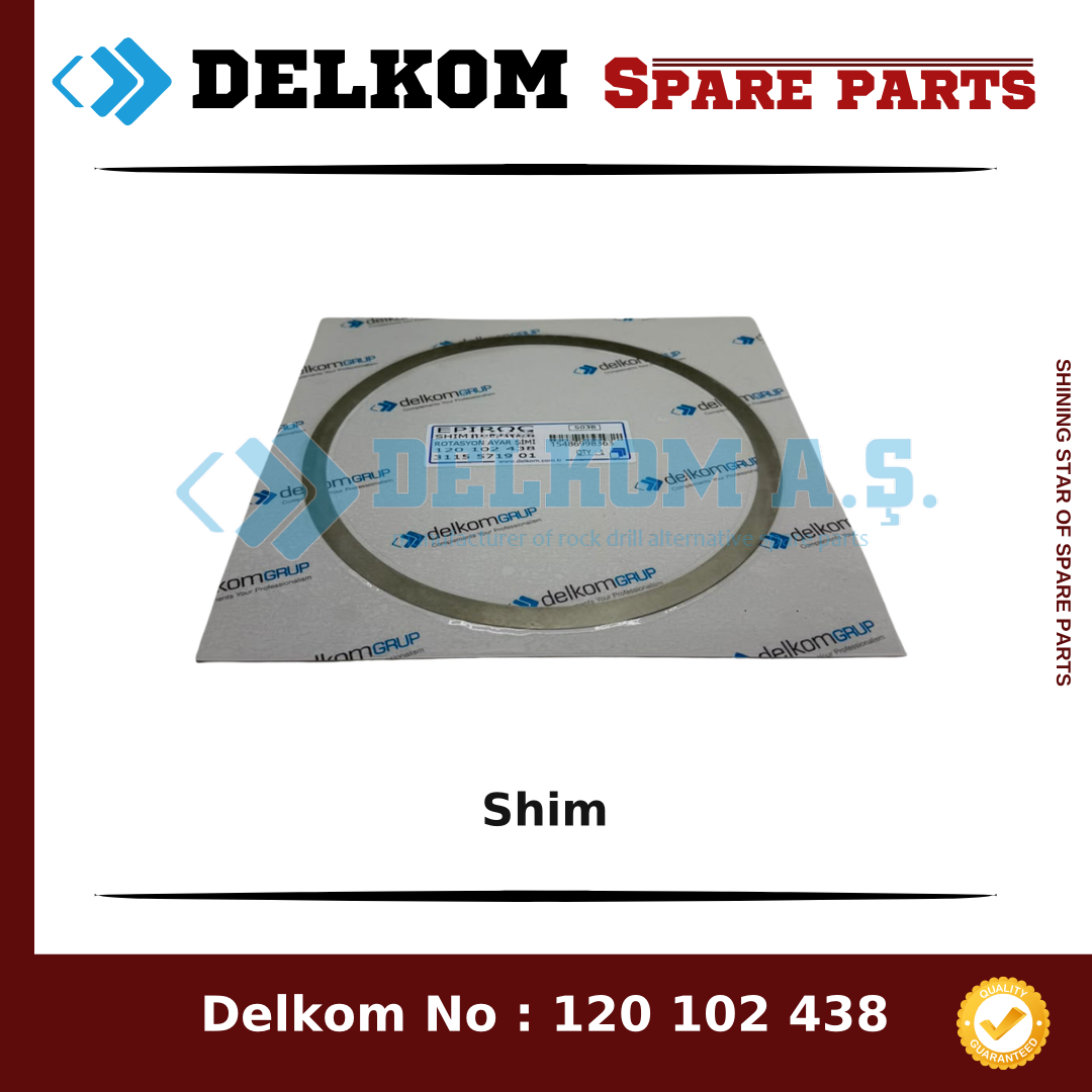 Epiroc Shim spare part, OEM 3115 5719 01
