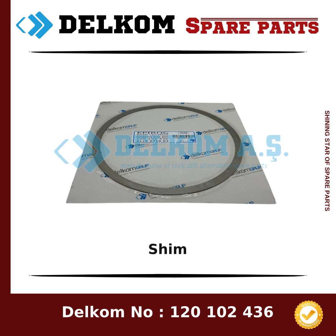 Epiroc Shim spare part, OEM 3115 5719 03