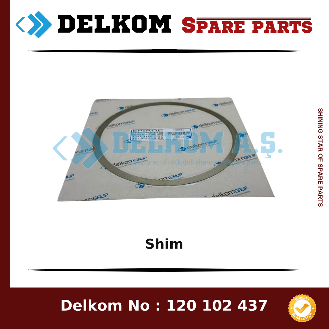 Epiroc Shim spare part, OEM 3115 5919 02