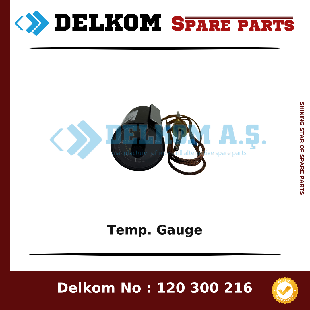 Epiroc Temp. Gauge spare part, OEM 1089 0376 46