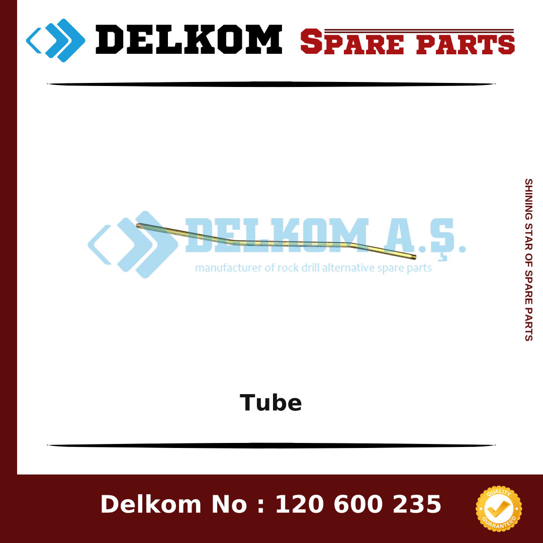 Epiroc Tube spare part, OEM 1604 2535 03