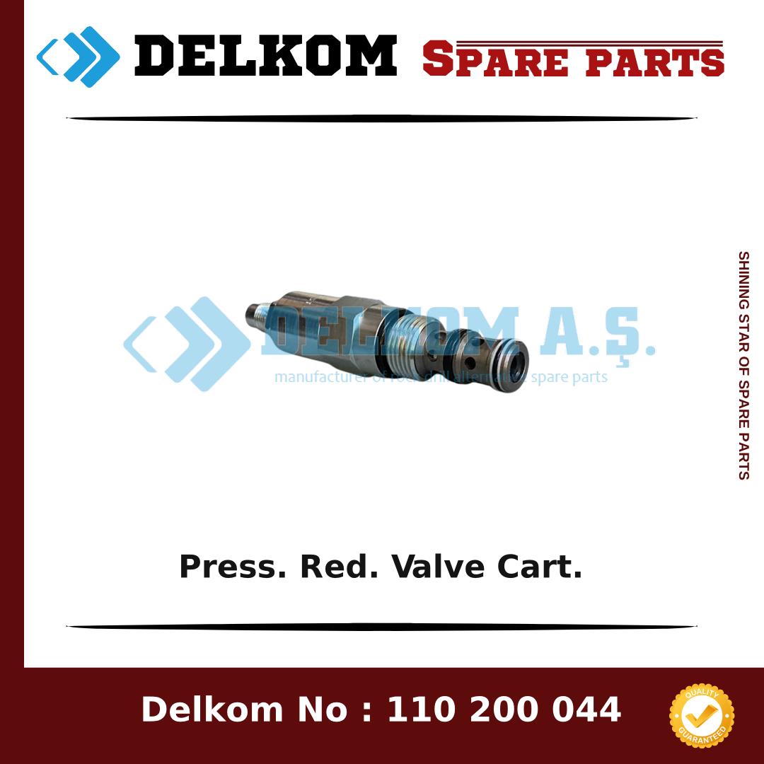 Mining Equipments Press. Red. Valve Cart. spare part, OEM 887 661 09