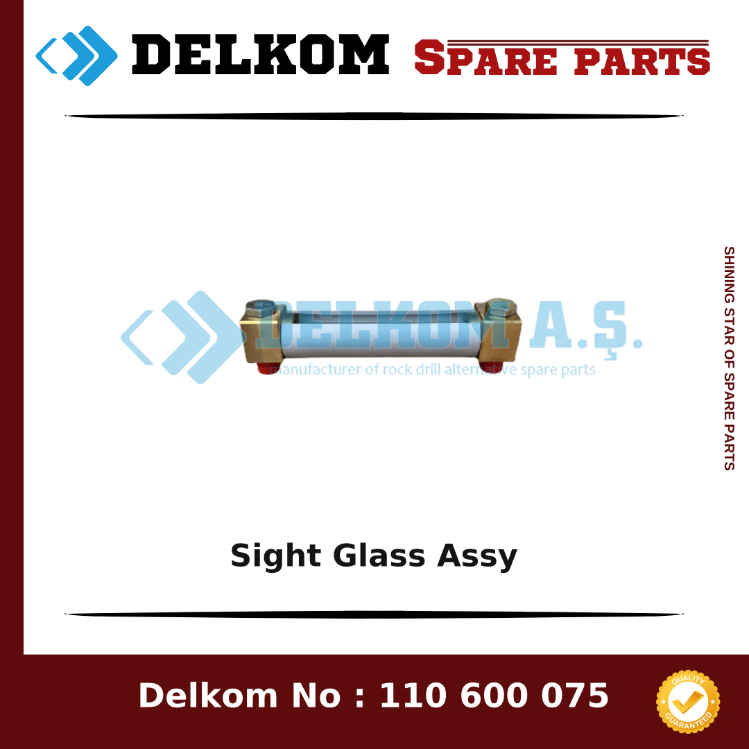 Mining Equipments Sight Glass Assy spare part, OEM 136 128 18