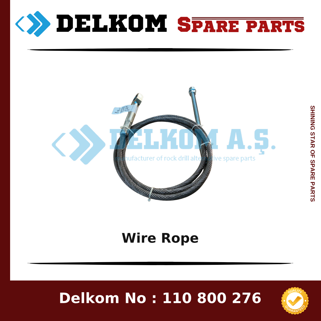Mining Equipments Wire Rope spare part, OEM 550 385 03