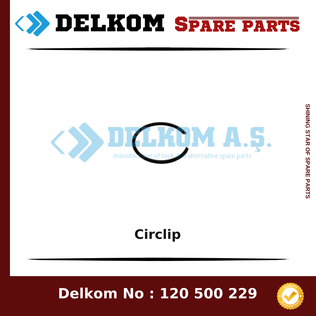 Epiroc Circlip spare part, OEM 3222 3264 62